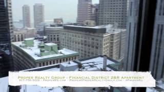 One Devonshire Place - Boston Luxury Two Bedroom Apartment in the Financial District