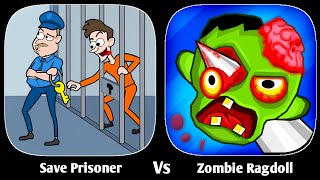 Save Prisoner Vs Zombie Ragdoll- iOS Android Gameplay Walkthrough screenshot 5