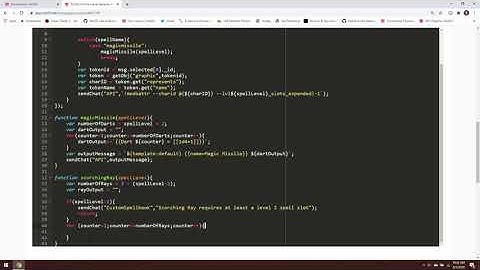 Creating Your Own Scorching Ray: A Roll20 API Scripting Tutorial