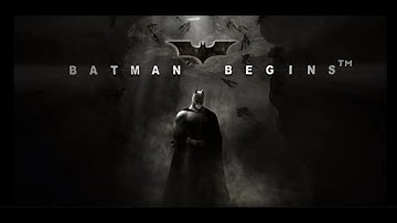 Batman Begins (2005) Game Intro