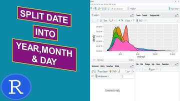 How to Split a DATE Column into YEAR, MONTH and DAY in R with lubridate package: Episode 01