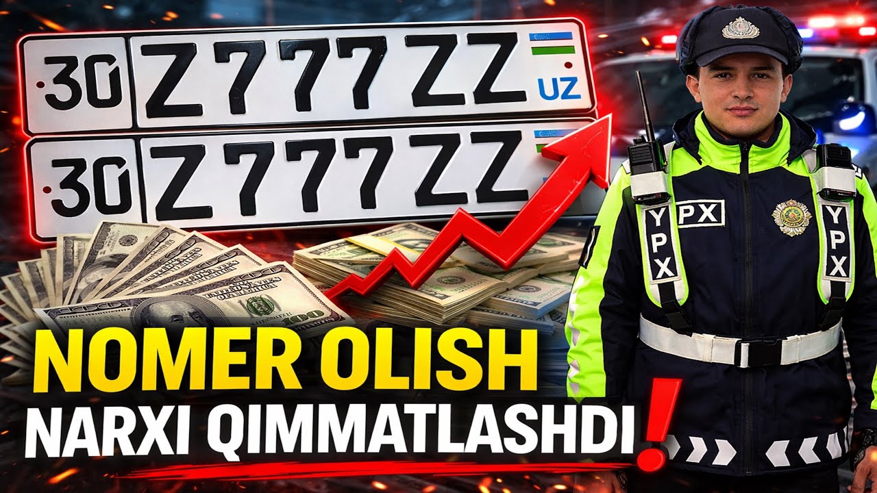 Nomer olish qimmatlashdi! | Nomer olish narxlari 2026 