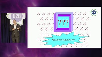 Q2B 2018 - Quantum technology in the short term and long term: the search for applications