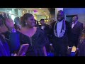 FUNKE AKINDELE AND JJC WALK OF HONOUR AFTER A SUCCESSFUL PREMIERE OF THEIR MOVIE