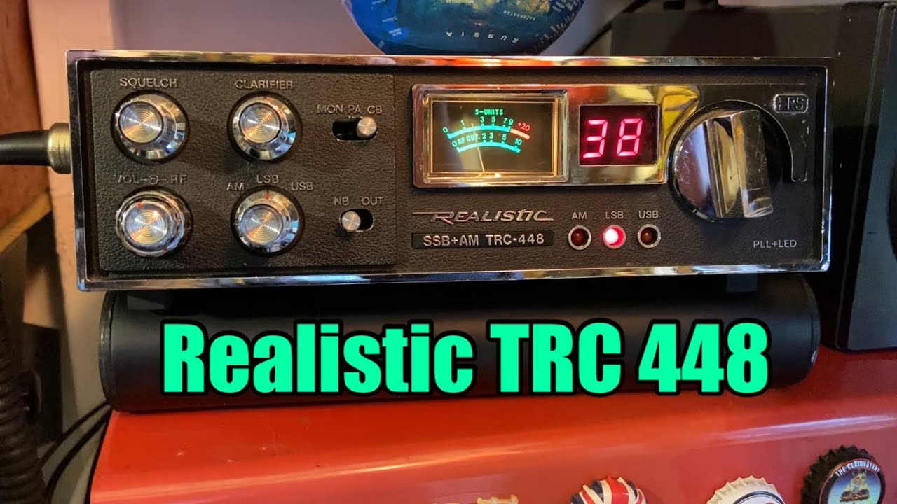 Испытываю реалистичную CB-радиостанцию ​​TRC 448 DX 🏴󠁧󠁢󠁥󠁮󠁧󠁿🇺🇸