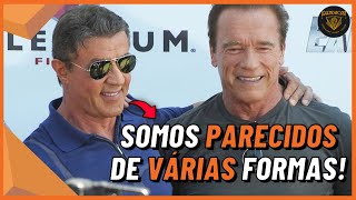 Arnold Schwarzenegger E Sylvester Stallone SOBRE A SUA COMPETITIVIDADE! | LEGENDADO