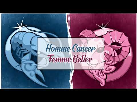 Vidéo: L'homme Cancer Et La Femme Bélier Sont-ils Compatibles ?