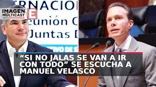 Manuel Velasco amenaza para votar a favor de reforma eléctrica