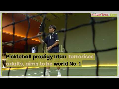 Pickleball prodigy Irfan 'terrorises' adults, aims to be world No 1