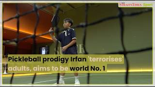 Pickleball prodigy Irfan 'terrorises' adults, aims to be world No 1