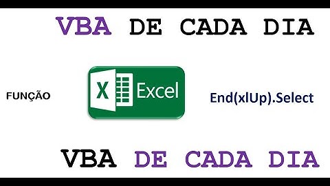 Microsoft Excel VBA - Selecionar Primeira Linha da Coluna - #1