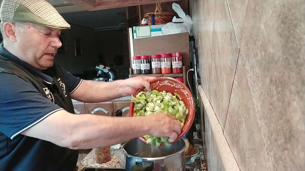 cazuela de habas al estilo de pepe#cocinarica#cocinaandalyza#