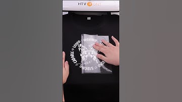 Use Sublimation HTV to transfer the sublimation pattern to the black cotton shirts.✨#shorts