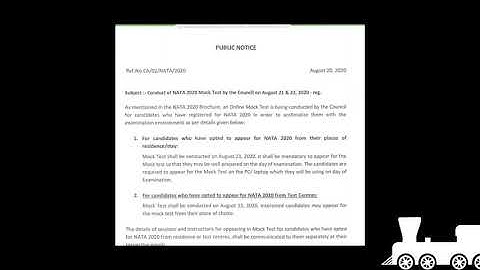 Nata admit card download  pattern  of nata exam "All the best"