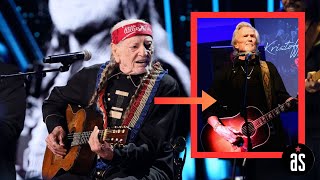 Emotions Flow as Kris Kristofferson Joins Rosanne Cash for Iconic Willie Nelson Birthday Performance