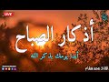 اذكار الصباح بصوت هادئ مريح للقلب إذا قلته كفاك الله ورزقك من حيث لا تحتسب Adkar Sabah 