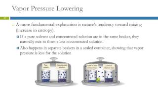13.6 Colligative Properties