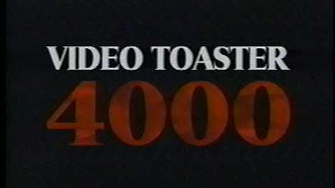 Video Toaster 4000 Demo
