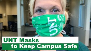 UNT Masks to Keep Campus Safe