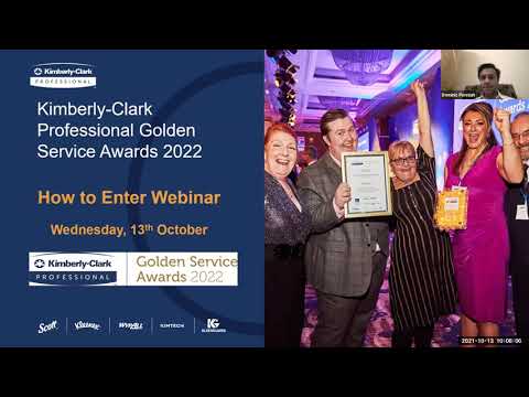 Golden Service Awards 2022 - Why you should enter webinar