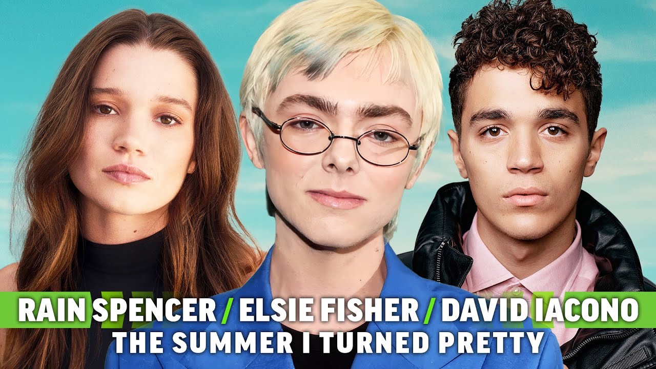 The Summer I Turned Pretty Season 2 Interview: Elsie Fisher, Rain Spencer, and David Iacono