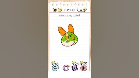 #where is my rabbit #braintest #level41 #solution s
