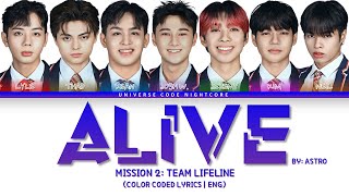 【DREAM MAKER】 TEAM LIFELINE - 'ALIVE' (Color Coded Lyrics)