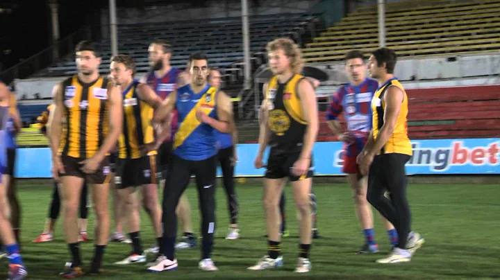 VFL coach Damian Carroll at State training