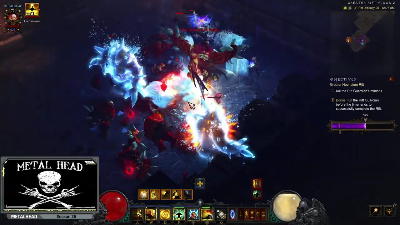 D3 S36 Rank1 Monk Solo