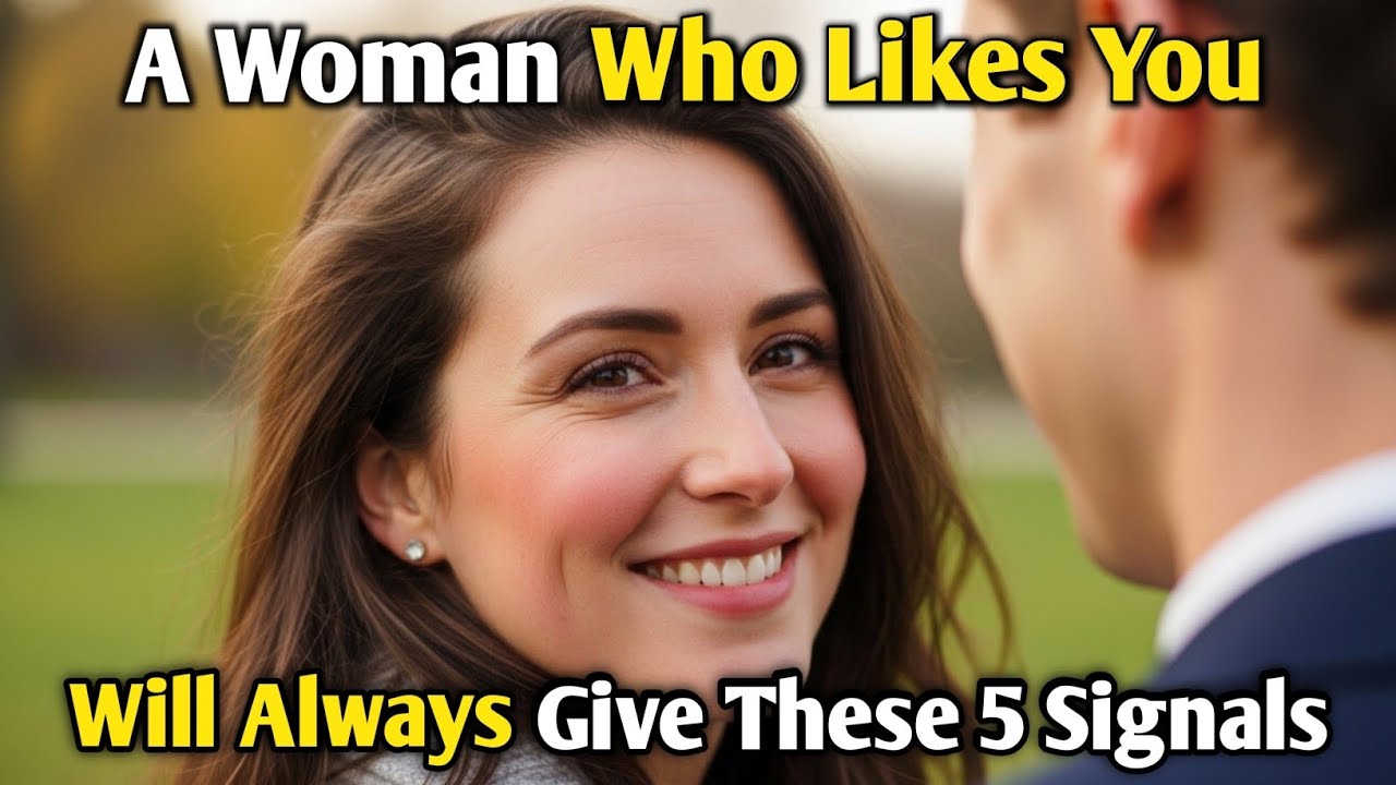 A Woman Who Likes You Will Always Give These 5 Signals | Psychology Of Love