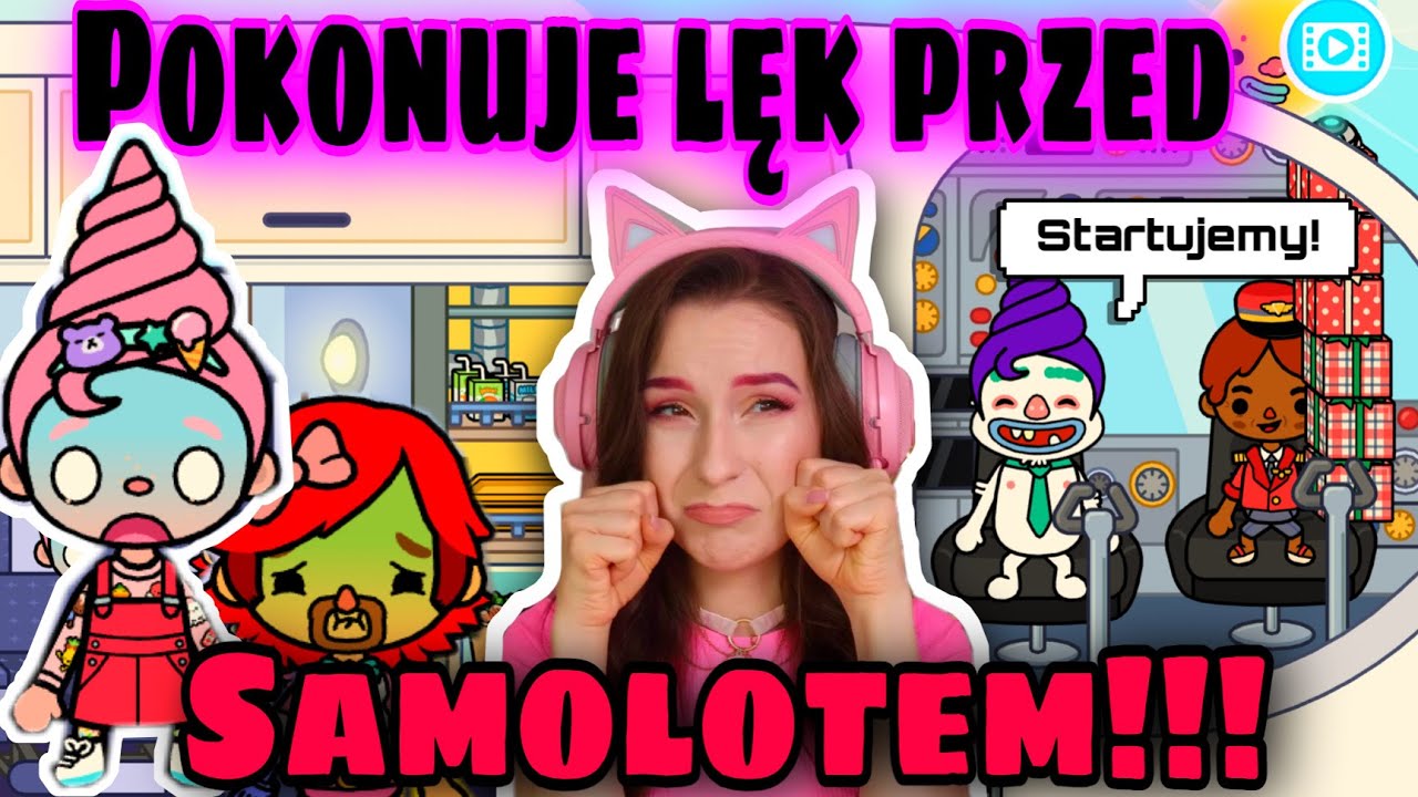 TOCA BOCA😱MUFFINKA LECI SAMOLOTEM DO DISNEYLANDU!