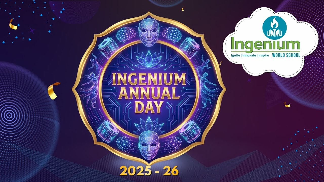 Ingenium World School Nallagandla Annual  Day 2025 -26