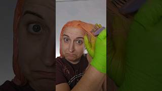 purple to peach - got my #hair bday ready for next week