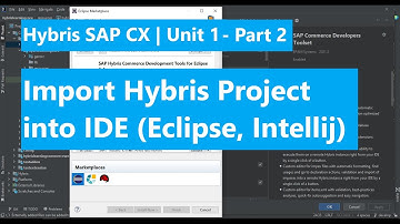 [Hybris Tutorial For Beginner] Unit 1 | Part 2: Import Hybris Project into Intellij | Eclipse IDE