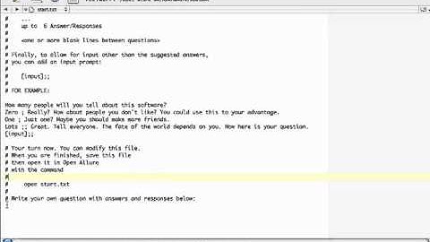 Open Allure Dialog System v0.1d22 Demo