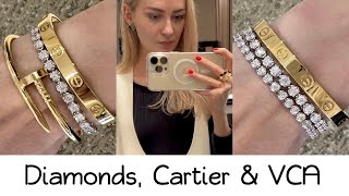 Lab-grown diamonds vs natural | Van Cleef jewelry | Cartier price increase