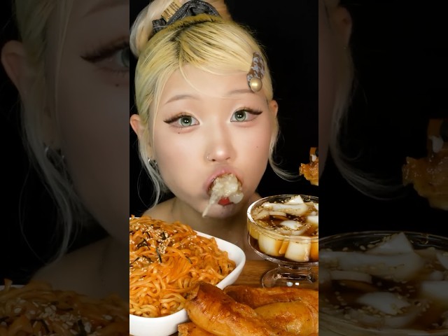 통대창 & 불닭 먹방하면서 살아남은 글로우립 공유✨