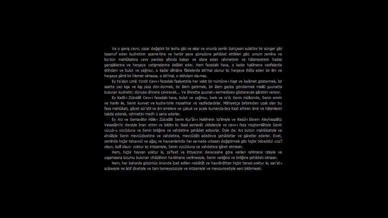 Asa-yı Musa - Sekizinci Hüccet-i İmaniye [Risale-i Nur Külliyatından] [Metinli Ders]