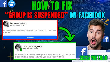 How to Fix Group is Suspended on Facebook | Fix Suspended Facebook Group (2025 Method)