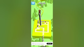 Stacky Dash level 239 gameplay. Not enough tiles 😫 Android iOS stickman maze game 🎮
