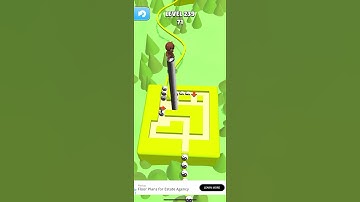 Stacky Dash level 239 gameplay. Not enough tiles 😫 Android iOS stickman maze game 🎮