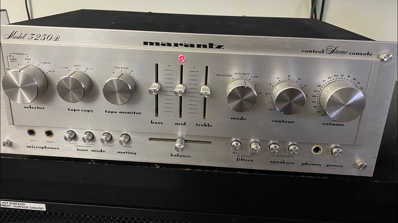 Marantz 3250B Overview 