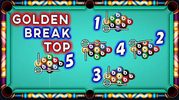 New Golden Break 9 Ball Pool 1 Shot=Win 100% 🤠 8 Ball Pool Low Level Players Shots