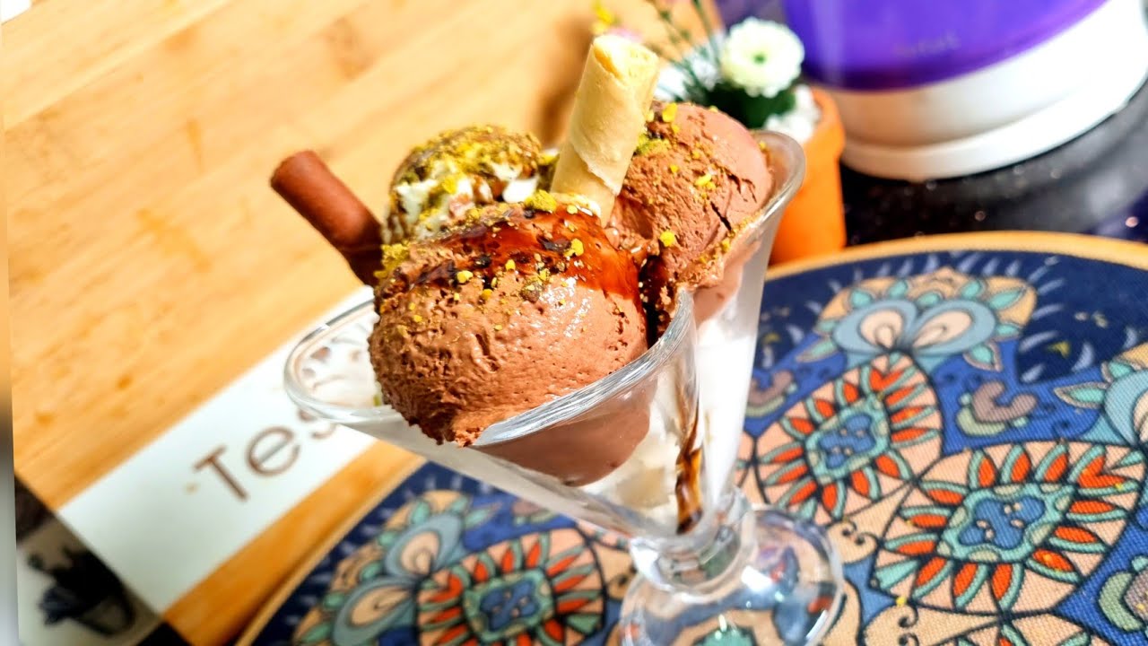 مطبخ ام وليد / لاكريم🍦 شوكولا و الفاني بالبيت و لا اروع و لا اسهل 😋😍😍.