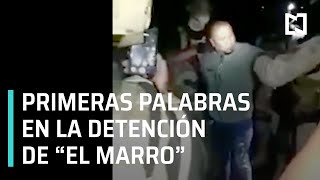 Momento de la detención de "El Marro", líder del cártel de Santa Rosa de Lima - En Punto