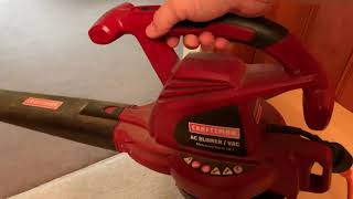 Craftsman Electric Leaf Blower