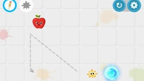 Fruit escape draw line puzzle game level1 to level10 complete