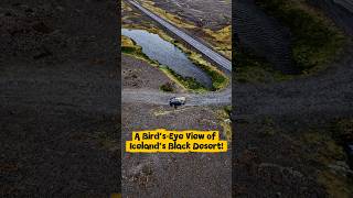 Bird’s-Eye View of Iceland’s Volcanic Ash Desert – Otherworldly Landscapes