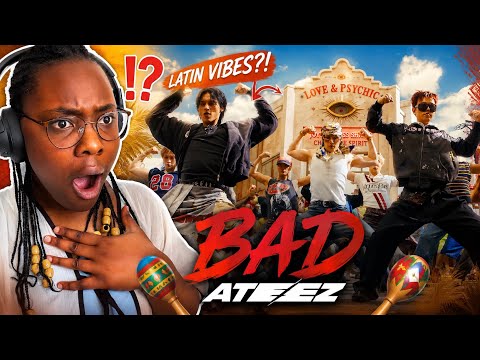 ATEEZ(μμ΄ν°μ¦) - 'Bad' Official MV REACTION! (I WAS NOT READY FOR THIS)