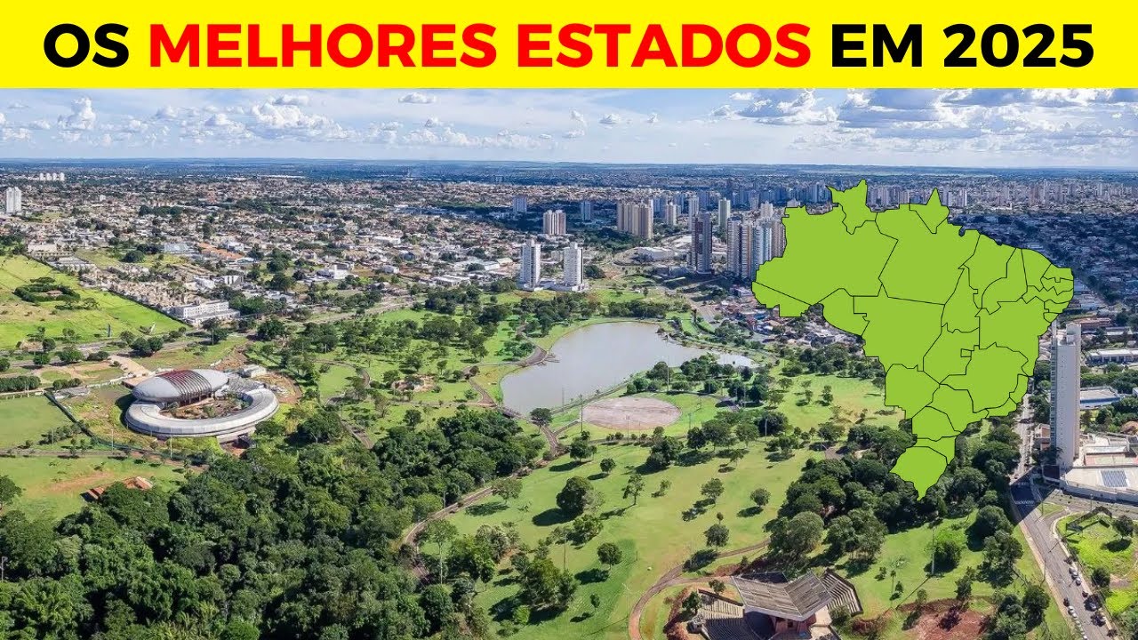 Top 8 Melhores Estados para Viver no Brasil em 2025 (e por quê) - YouTube